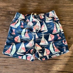 Janie and Jack boys swim trunks